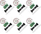 6Pcs DC 5V USB Humidifieration Atomization Disc Mirco Interface Atomization Drive Circuit Board for DIY Home...