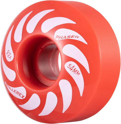 Phaser 92A 54mm Skateboard Wheels (Optional Bearings, Spacers, Washers)...