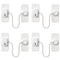 Refrigerator Lock AOSITE 4 Pack Mini Fridge Locks for Kids No Drill Cabinet Lock with Keys Cupboard Lock Child Safety Locks for Cabinets Drawer Lo...