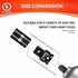 3/4”F To 1”M Impact Socket Adapter, Cr-Mo Steel Exceeds ANSI Standards, Square Drive Reducer for Impact Driver Wrench...