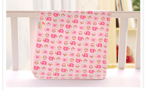 4pcs Pack Baby Infant Waterproof Cotton Changing Pads Washable Resuable Diapers Liners Mats (4pcs Pack-18"x12")...