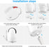 Aobelieve Flexible Baby Camera Twist Mount for iFamily SM650/SM651, Kidsneed SM935A/SM935C, HUBOOK SM652, and ANMEATE SM650 Video Baby Monitor...