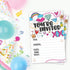 Fun Girl Doodles Invitations (20 Count) With Envelopes - Pre Teen - Tween Birthday Invitations...