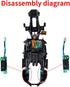 Mouse Button Board Replacement Come with D2FC-F-7N?50M? Micro Switch Compatible for G900 G903 Mouse...