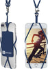 Gear Beast Cell Phone Lanyard - Universal Neck Phone Holder w/Card Pocket and Silicone Neck Strap - Compatible with Most Smartphones, Sailor Blue...