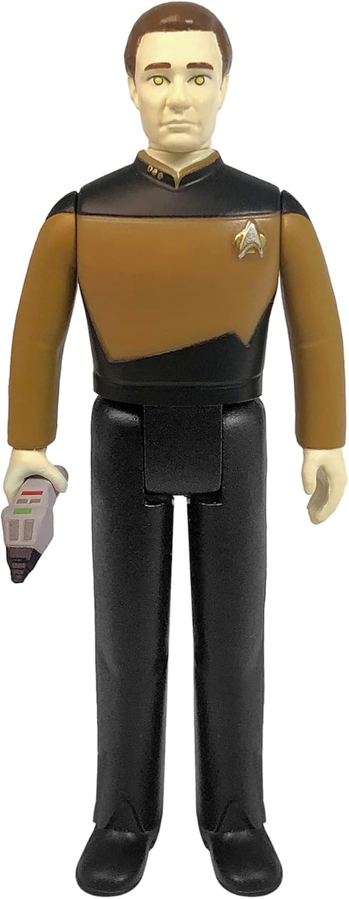 Super7 Star Trek: The Next Generation Data - 3.75" Star Trek Action Figure with Accessory Classic TV Show Collectibles and Retro Toys...