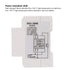 Power Meter Voltmeter Ammeter, Multi-Functional Digital Din Rail Power Factor Voltage Current Power Tester, Multimeter Volt Amp Watt Meter (AC 200...