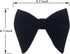Justar Mens Pre-Tied Bow Tie Tuxedo Oversized Velvet Bowtie Cufflinks Hankie Combo Sets...