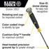 Klein Tools 85616 Precision Torx Screwdriver Set, Tamperproof TORX Security Screwdrivers, Ideal for Electronics, Home Repair...