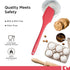 Kitchen Mama Silicone Spatula: Platinum Heat-Resistant Silicone For Cooking & Flipping, Flexible & Beveled Edge, One Piece Spatula For Scraping & ...