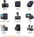 Dash Cam Mirror Mount, with 16 Different Joints, Compatible with APEMAN, UGSHDI, Old Shark, Vantrue, Rexing V1P, YI 2.7", Z-Edge, Peztio, Falcon F...
