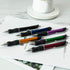 Retractable Ballpoint Pens Black Ink 1mm Medium Point Work Pen Smooth Writing for Men Women Office Business(6 count+3 refills)...