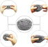 10 Packs Stainless Steel Sponge Scrubber Set, Metal Scouring Pad Stainless Steel Wire Washing Balls for Cookware Cleaning...