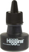 Higgins Pigmented Drawing Ink, Black, 1 Ounce Bottle (44021)...