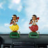 Solar Dancing Toys Solar Powered Hula Girl Dancer Figures Car Dashboard Ornament Home Office Window Table Decoration - No Batteries Required...