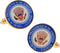 Seal America American Great Eagle President POTUS Pair of Cufflinks in a Presentation Gift Box & Polishing Cloth...
