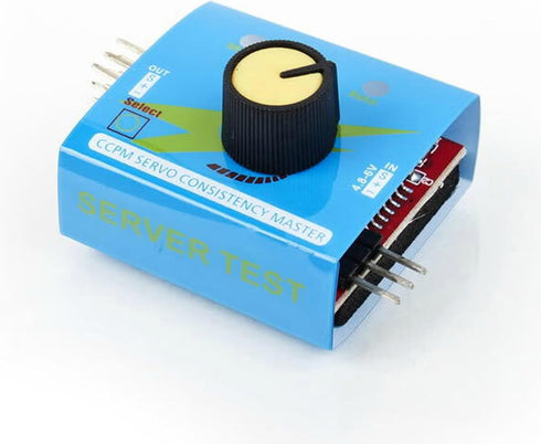 2pcs 3CH Digital Multi RC Servo Tester ECS Consistency CCMP Master Speed Controller Checker Adjustment for RC Car Servo...