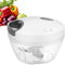 ZHANG XIAO QUAN SINCE 1628 Manual Food Chopper Hand Pull String Vegetable Cutter Onions Garlic Chopper Portable Food Mincer for Garlic Ginger Herb...