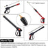 4000PSI Pressure Washer Turbo Nozzle Tool 1/4'' Quick 360°Rotating Spray Turbo Nozzle Kit...