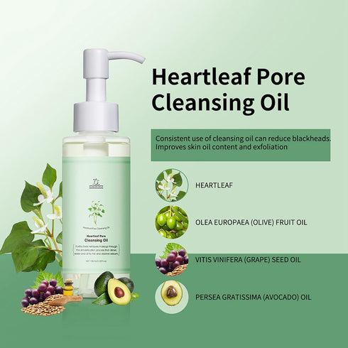 Cleansing Oil, Oil Cleanser for Face, Makeup Remover Oils for Melting Blackhead Eye Face, Gently Korean Facial Cleanser for Sensitive Skin, Deep C...