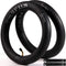 (2 Pack) AR-PRO Scooter Replacement Inner Tubes - 12.5" x 2.25" Inner Tubes with Angled Valve and FREE 2 Tire Levers Compatible With Razor Pocket ...