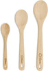 Chef Pomodoro Wooden Spoons for Cooking 3-Piece Set, Solid Beechwood Cooking Utensils | 12-Inch, 10.5-Inch, 8-Inch Wooden Utensils Set, Beechwood ...