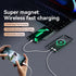Fast Charging Magnetic Power Bank Wireless Charging Type C Quick Charge Support and Lightning Cable Compatible Port, LED Display Ultra Slim High C...