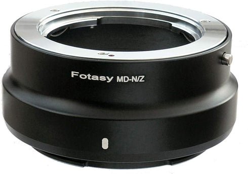Fotasy Minolta MD MC SR Lens to Nikkor Z Mount Adapter, MD to Z Adapter, fits Minolta MD MC Rokkor Lens, Compatible with Nikon Z Mount Mirrorless ...