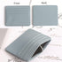 Credit Card Holder Wallet, Slim Minimalist Front Pocket Wallet, ID Case Wallet Small Compact Leather Wallet Coin Purse with Keychain (QX131)...