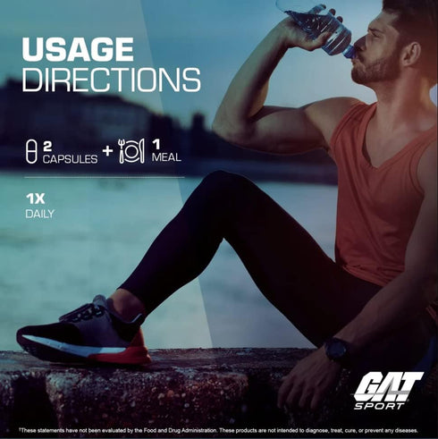 GAT SPORT Men's Multi + Test, Premium Multivitamin Tablets (60 Count)...
