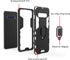 for Samsung Galaxy S10 Case with Screen Protector, Slim Tough Drop Protection with Ring Stand, Magnetic Holder Compatible, Tempered Glass Film, Ou...