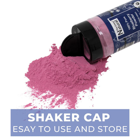 NPG Blueberry Powder 7 Oz, Pure Wild Blueberry Extract for Authentic Flavor in Smoothies, Baking, and Beverages, Freeze-Dried, Non-GMO Food Colori...