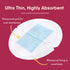 NatureBond Disposable Nursing Pads Ultra Thin Breastfeeding Breast Pads, Light, Contoured and Highly Absorbent. Highest Absorbency/Thinness Ratio ...