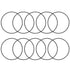 10pcs Nitrile Rubber O-Rings 70mm OD 60mm ID 5mm Width,Metric Nitrile Rubber Sealing Gasket for Automotive Machine Plumbing...