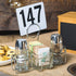 G.E.T. 4-22735 Chrome Metal Two Compartment Condiment Caddy Metal Table Caddies Collection...