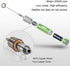 Electric Milk Frother Handheld,Travel Coffee Drink Mixer Batteries Included, 304 Stainless Steel Whisk for latte Cappuccino,Bulletproof Coffee Hot...