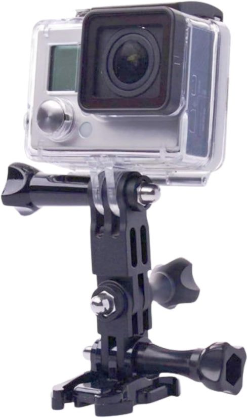 3-Way Adjustable Extension Pivot Arm Straight Joints Adapter Mount Kit, Long and Short, Same and Vertical Direction Straight Joints Connector Conv...