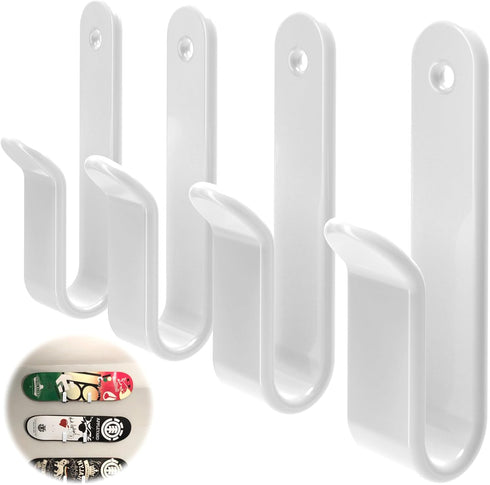 Horizontal Snowboard Wall Mount Clips Snowboard Rack Wall Mount Snowboard Mount Storage Snowboard Wall Mount for Room...