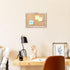 Cork Board Bulletin Board, Decorative Hanging Framed Cork Boards for Walls, Pin Board Vision Board for School Home Kitchen and Office, Bulletin Bo...