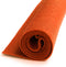 Dark Orange - Wool Felt Oversized Sheet - 20% Wool Blend - 1 12x18 inch Sheet...