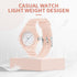 Women's Watch Sport Waterproof Watches Nurse Minimalist Simple Analog Watch Casual Ladies Watch Rose Gold Pink...