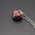 Heart Locket Pendant Necklace, Trendy Heart Shaped Box Pendant Necklace for Women Men Valentines Day Gift Jewelry Gift...
