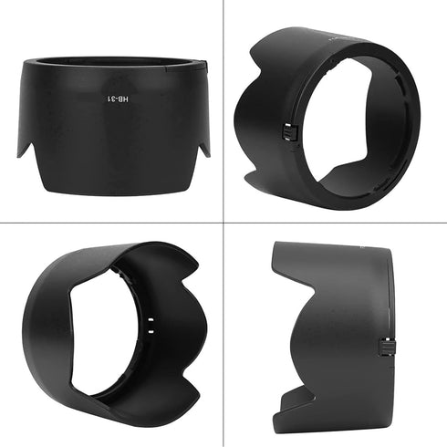 HB-31 Camera Lens Hood - Replacement Photography Lens Hood - Camera Lens Hood Mount - for Nikon DX 17-55mm F/2.8G Lens...