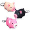3Pcs Pig Keychain Cute Backpack Keychain - Pig Funny Keychain Led Light Backpack Keychain Flashlight - Led Light Keychain Animal Backpack Pig Wome...