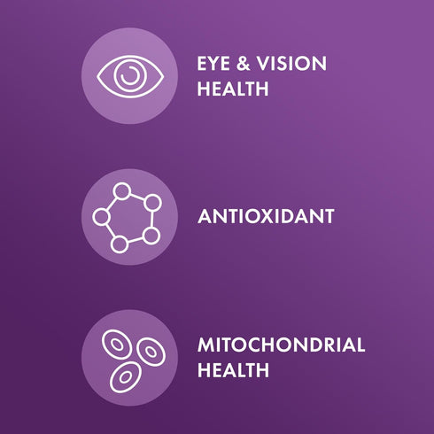 Dr. Mercola Eye Support - Supports Eye & Vision Health - with Lutein, Zeaxanthin, Organic Astaxanthin & Black Currant - Non-GMO, Gluten-Free & Soy...
