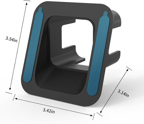 HOLACA Window Mount for Wyze Cam v3, 20 Degrees Tilt (Up/Down/Left/Right) Strong Adhesive Flexible Mounting Bracket for Wyze Cam v3 Holder (Black)...