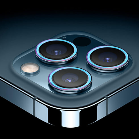 SUWEI Camera Lens Protector,for iPhone 11/12/12mini,Aluminum Alloy Lens Ring Cover,Screenprotector Lens Shield, Precise Positioning of The Lens Mo...