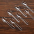 500Pcs Clear Plastic Disposable Spoon Ice Cream Mini Tasters Cutlery Plastic Utensil for Tasting Dessert Events Wedding Party Celebration...