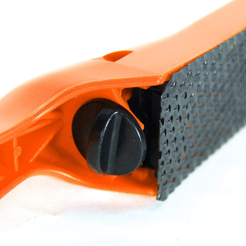 Surform Flat File of plastic, Portable Hand Woodworking Filer Filing Razor Hand Tools orange/Black 8401-2...