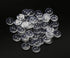 GANSSIA 20mm(13/16 Inch) Resin Clear Buttons with 2 Holes,Transparent Button for Shirt Sewing Scrapbooking DIY Project,Pack of 100pcs...